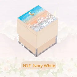 NOBB private label oil control lasting and sweat-proof concealer oil painting small sugar cube oil painting small loose powder