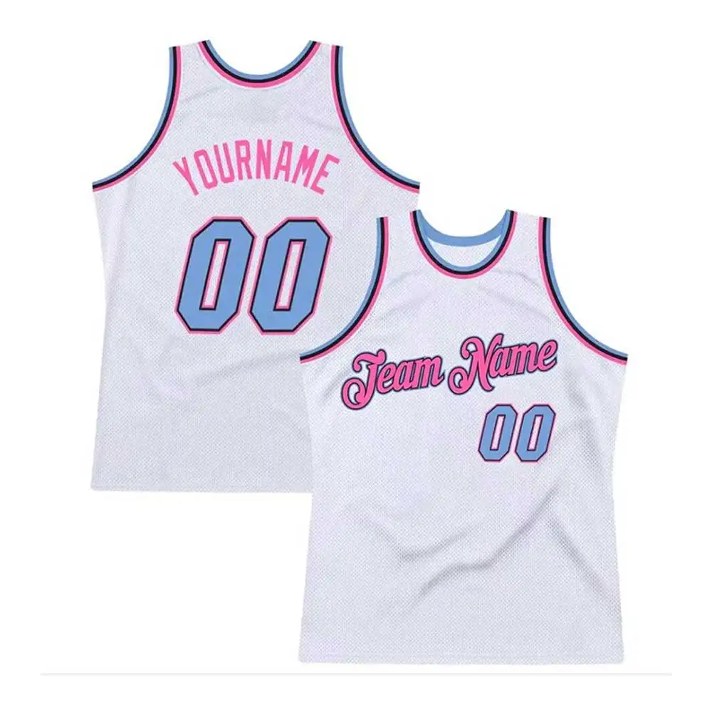 Custom Made Embroidery Blank Sublimation Mesh Funny Retro Gray Basketball Jersey