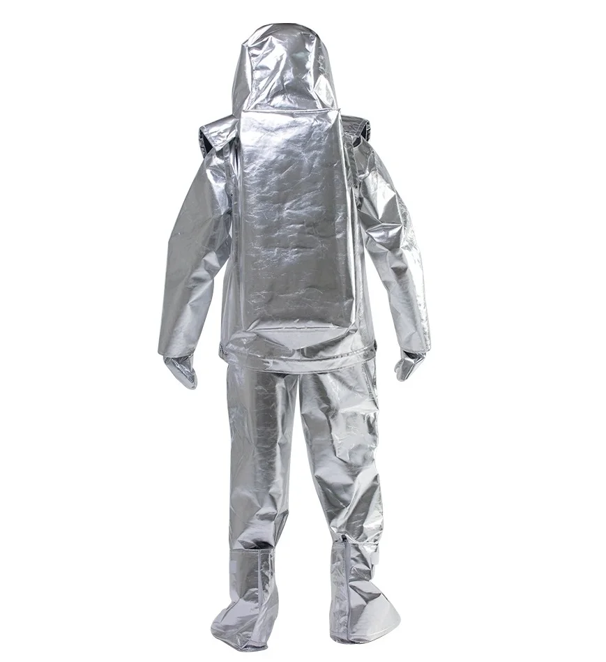 Aluminized Flame Resistant Suit Fire Protection Smelting Suit