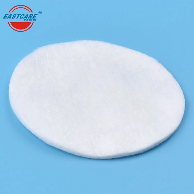 Makeup remover cotton tissue pads for cosmetic spunlace cotton pads