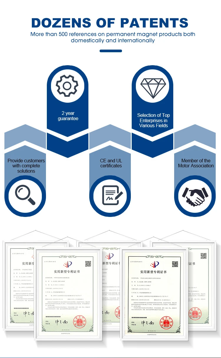 Enneng low rpm permanent magnet generator 220v 50hz 5mw 5 kva with low rpm neodymium magnet