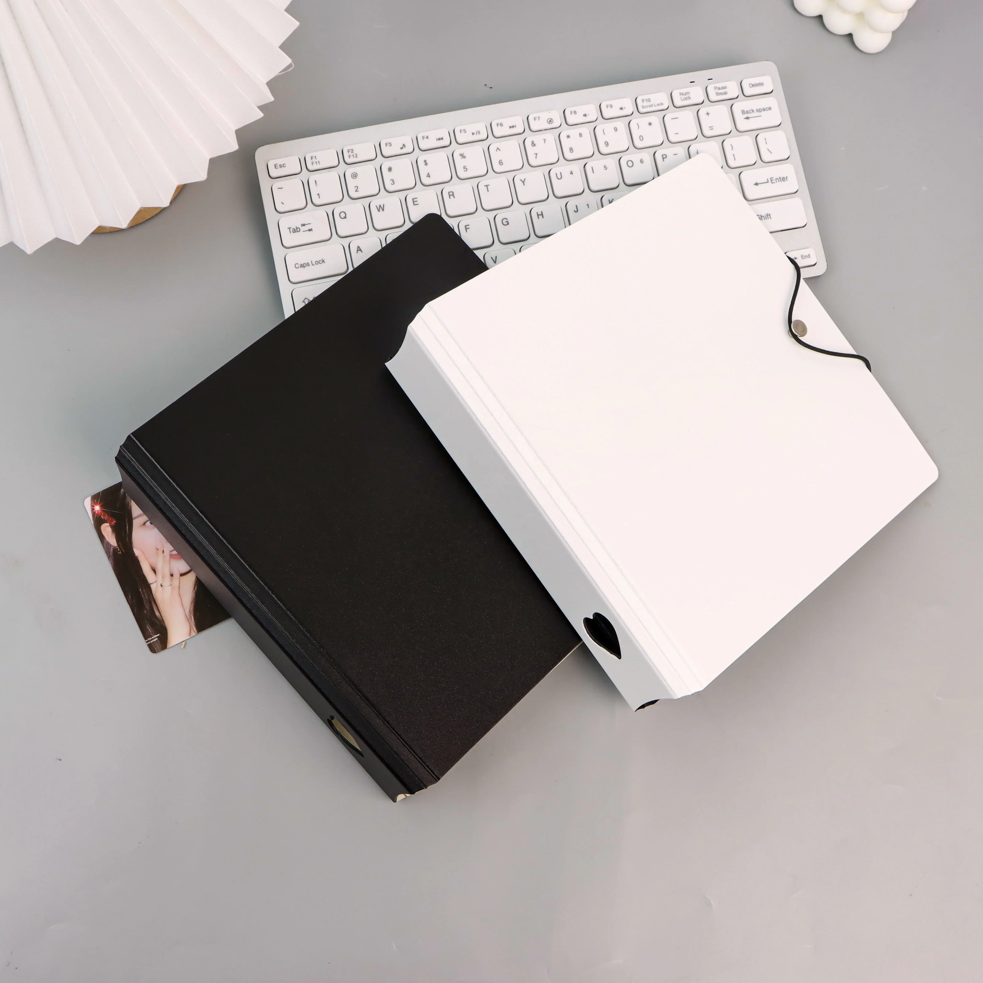 A4 kawaii d shape ring 3 inch kpop pp photo card binder large capacity idol photocard album trading card collect albums book