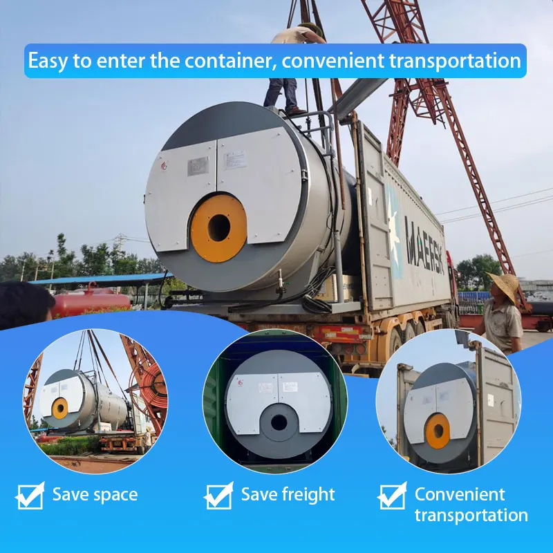 CJSE промышленные газовые котлы работающие на топливе 2 тонны в час паровые с дизельным двигателем 3 паровой котел Серии wns для промышленных