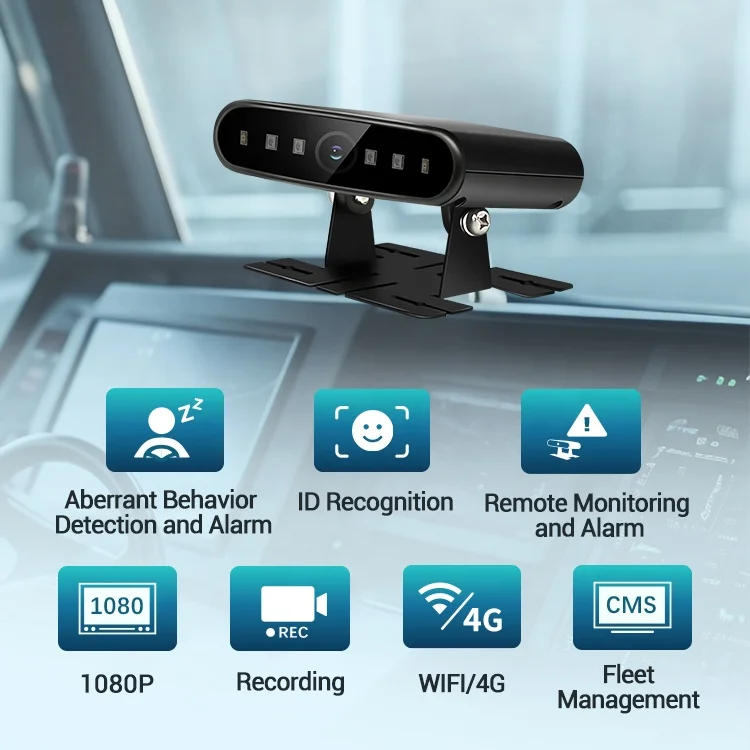 STONKAM Real-Time Driver Anti Fatigue Camera Alarm in mining Driver Surveillance with Remote Monitoring & Ethernet Support