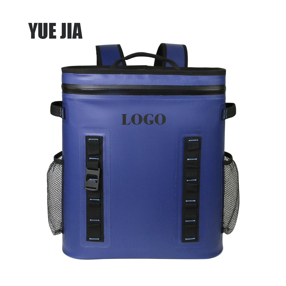 Wholesale Dry Cooler Box Insulated Waterproof Soft 36 Can Portable Large Cool Backpack For Boating Rafting