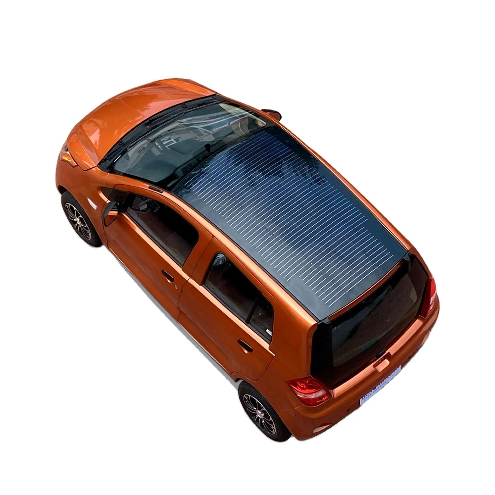High speed mini electric cars 5 seater electric solar vehicle