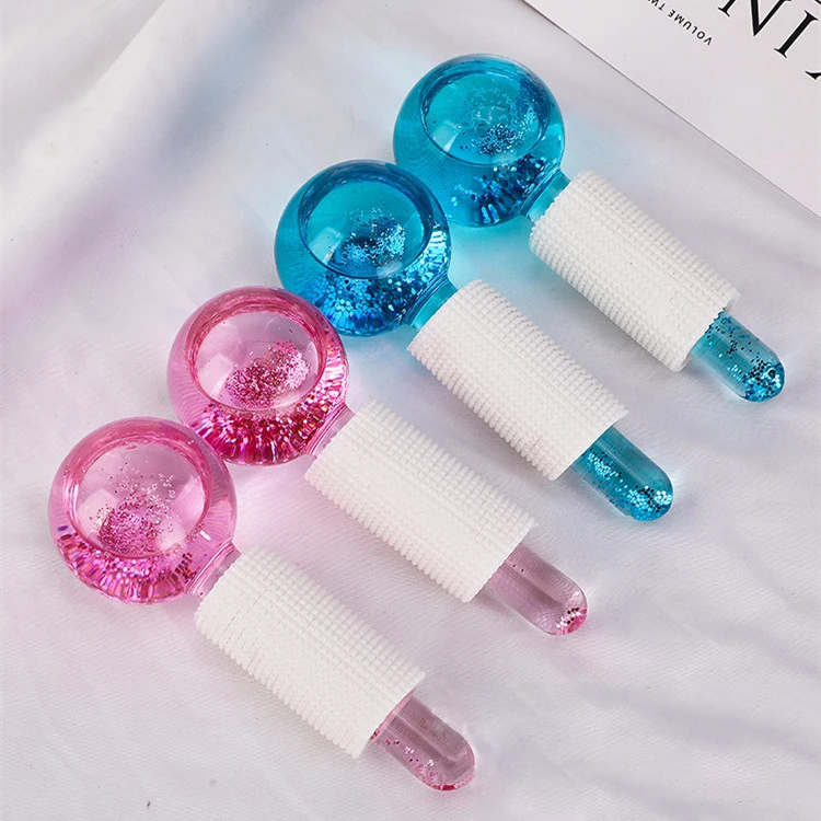 Dropshiping Beauty Roller Cooling Facial Massage Ice Globes