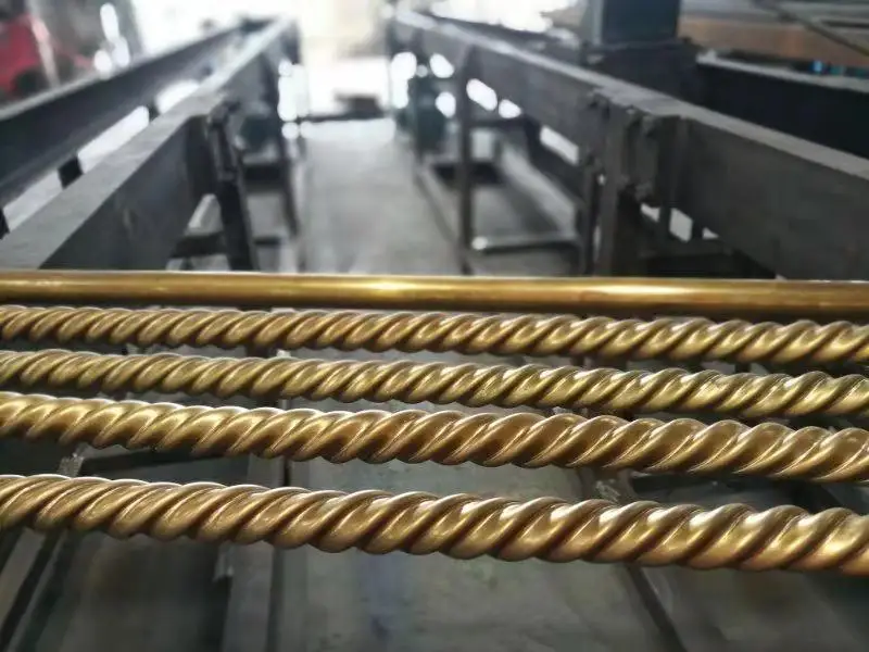 E50 Light Thread Machine Metal SS Iron Pipe Tube Twisting Machine For Decorative Furniture Hardware Equipment Hot Sales To India