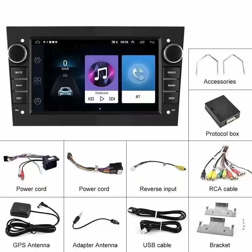 Android Car Radio GPS Multimedia Player for Opel Astra Antara Vectra Corsa Zafira Meriva Vivara Vivaro Car Stereo