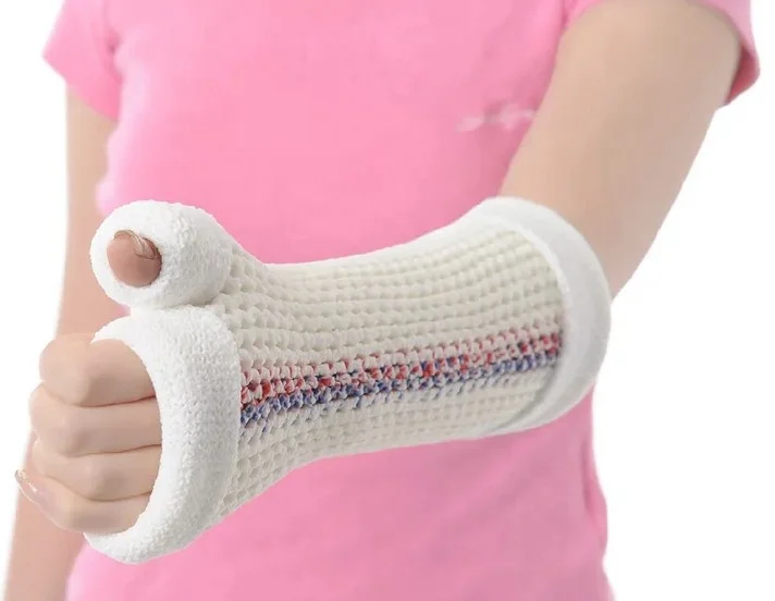 sleeve type bandage casting tape for arm and leg