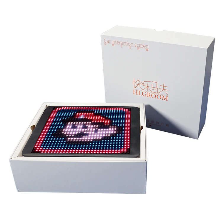 Hot sell P2.75 32x32 RGB mini car display programmable led signs led screen