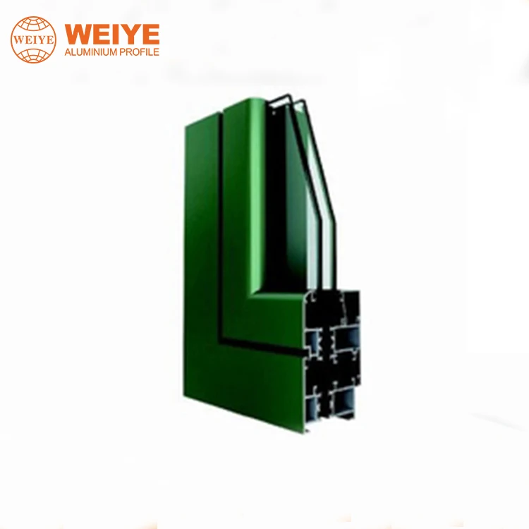 
Automatic casement window Aluminium top hung window with thermal break strip 