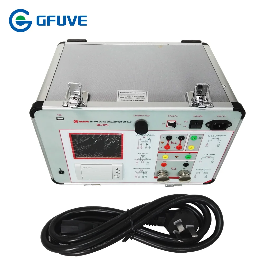 Portable current transformer tester with PT testing