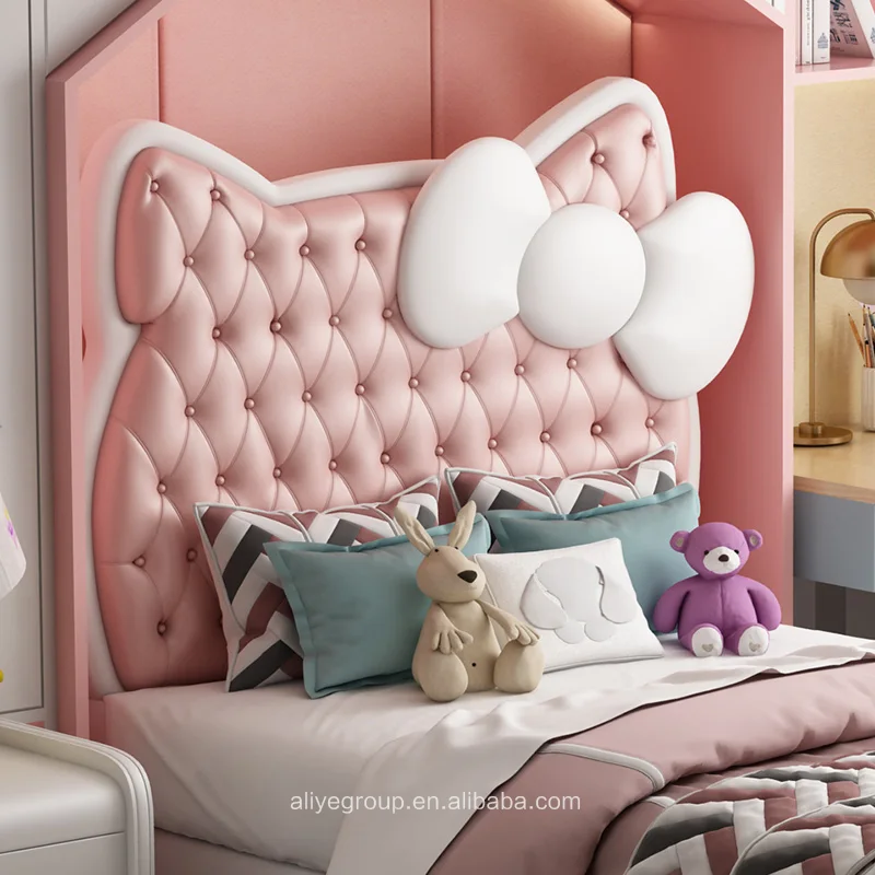 2020 Foshan factory good price children hello kitty bedroom furniture set