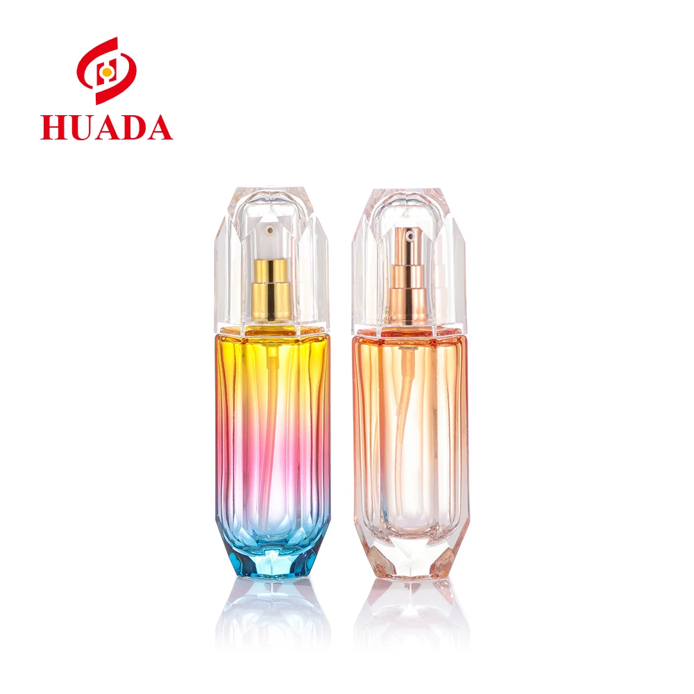 china wholesale glass1skincare bottles skincare packing bottle set glass ABS bottle cap blendiglass sngskincar pump s