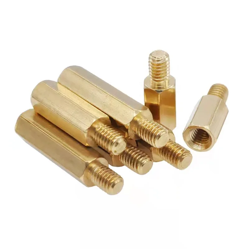 Custom metal brass nylon hex PCB standoff space plastic M2 M2.5 M3 M4 M5 hex standoff spacer