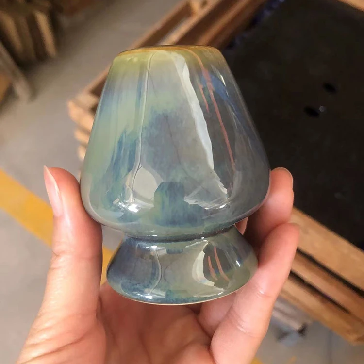 Harmony Popular selling Handmade Bamboo Matcha Whisk Gift Set Bamboo Whisk Stand and Bamboo Whisk Holder