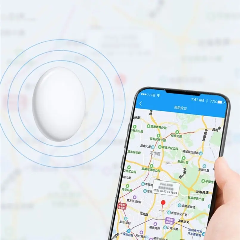 For plastic BT anti-lost device GPS tracking locator smart key finder AirTag