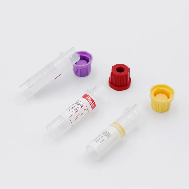 Pediatric 0.5ml 1ml Vacuum Micro Capillary Mini Blood Collection Tube