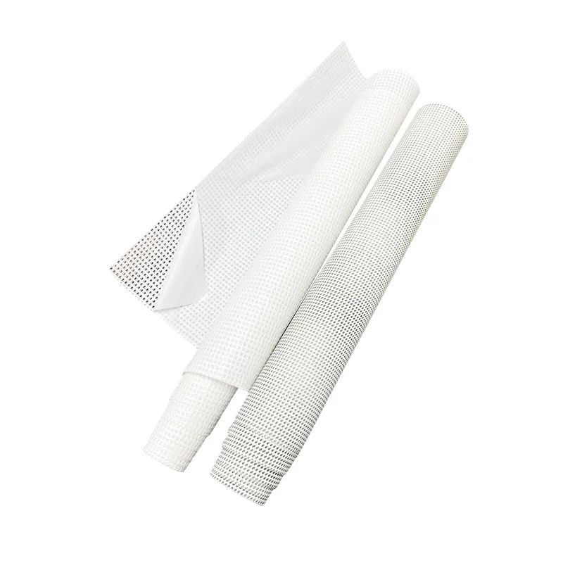 Polyester PVC Vinyl Mesh Banner Material Outdoor Waterproof Mesh Banner Fabric