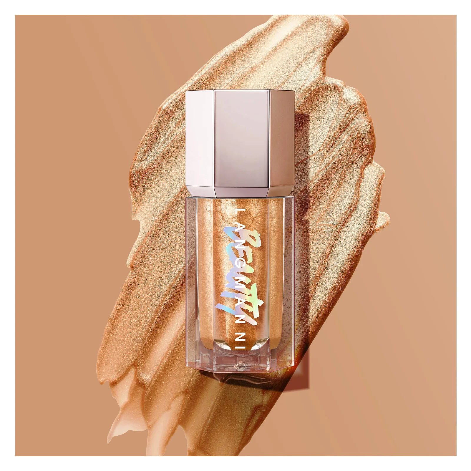 LANGMANNI Monochrome Pearl Light earth color Flashes long lasting sparkly Liquid Highlighter stick for face