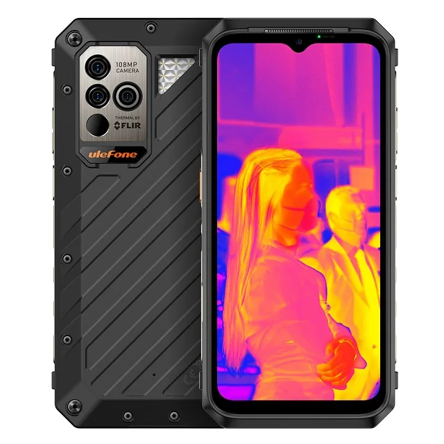 World Premiere Ulefone Power Armor 18T Rugged Phone Thermal Imaging Camera FLIR Dimensity 900 5G 9600mAh 66W