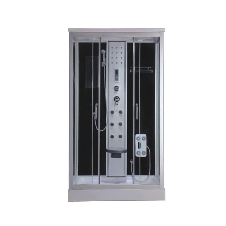 New Type Luxury Steam Enjoyable Rectangle Apollo Glass Bath Shower Cabin