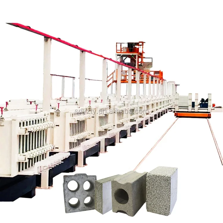 Shandong high quality EPS foam concrete block making machine /precast wall panel making machine