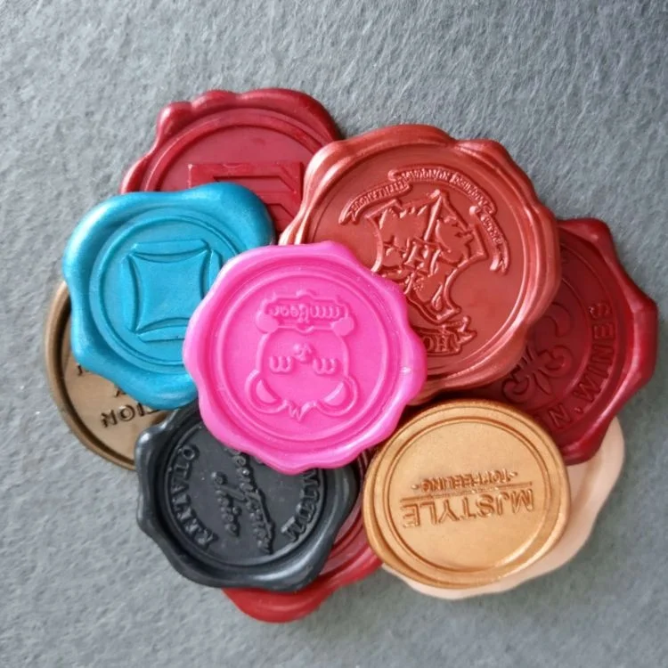 
Manufacturer Wholesale Custom Self Adhesive Wax Seal Sticker 