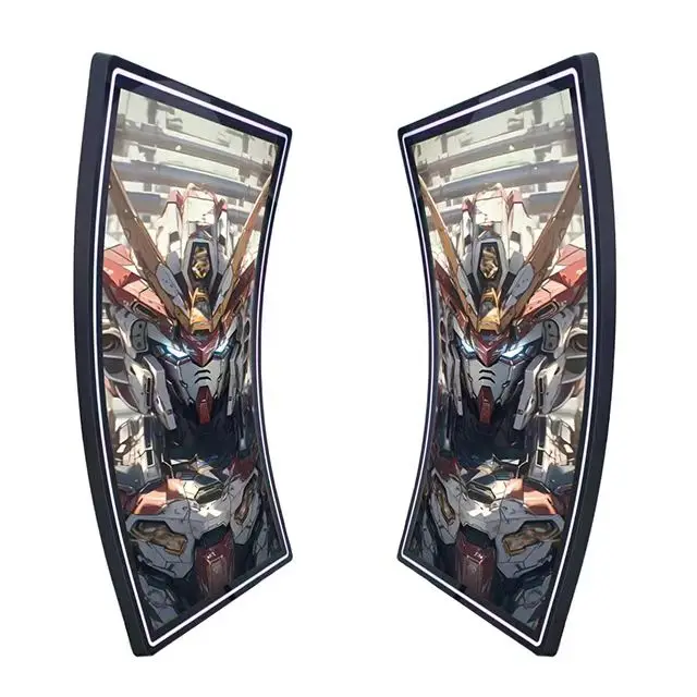 Customized 32/43inch Curved Smart LCD Touch Screen Gaming Monitor 1080P Resolution Shopping Mall Exhibition Hall 1 Year Warranty