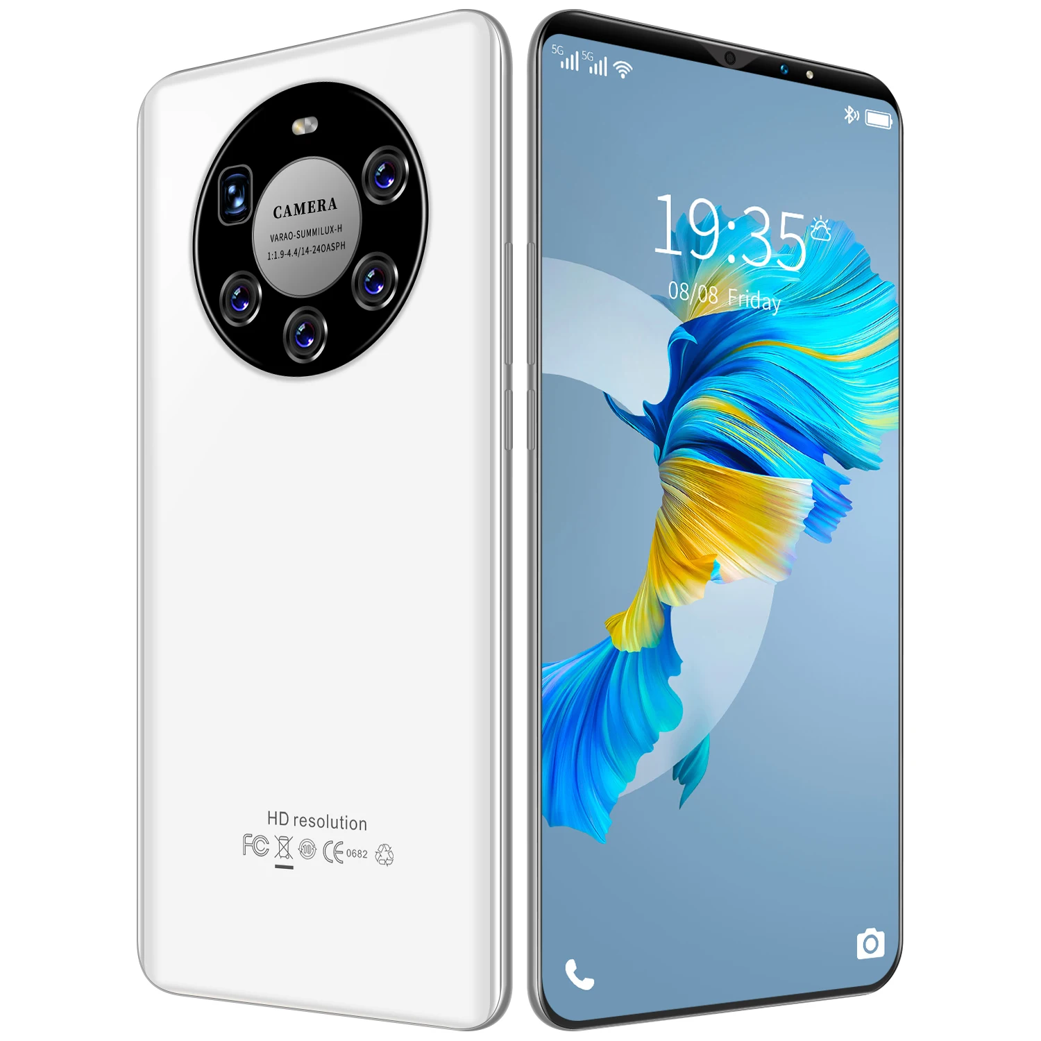 High quality 6.1inch M40 pro global smartphone Face ID 4800mah 12GB+512GB Dual sim cell phones HD Camera 13MP+24MP