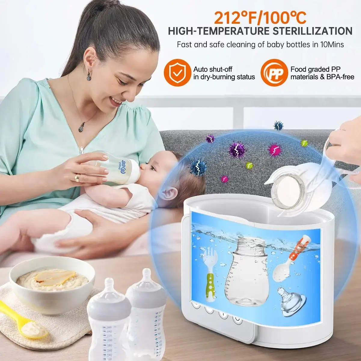 Popular Baby milk Heater double Quick Milk Bottle Warmer