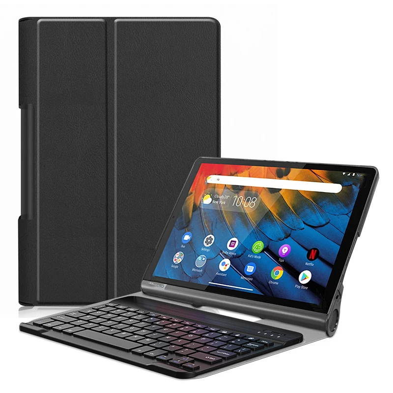 case for Lenovo Smart Yoga Tab 5  2019 YT-X705F/L 10.1 inch with Detachable Keyboard wholesales factory