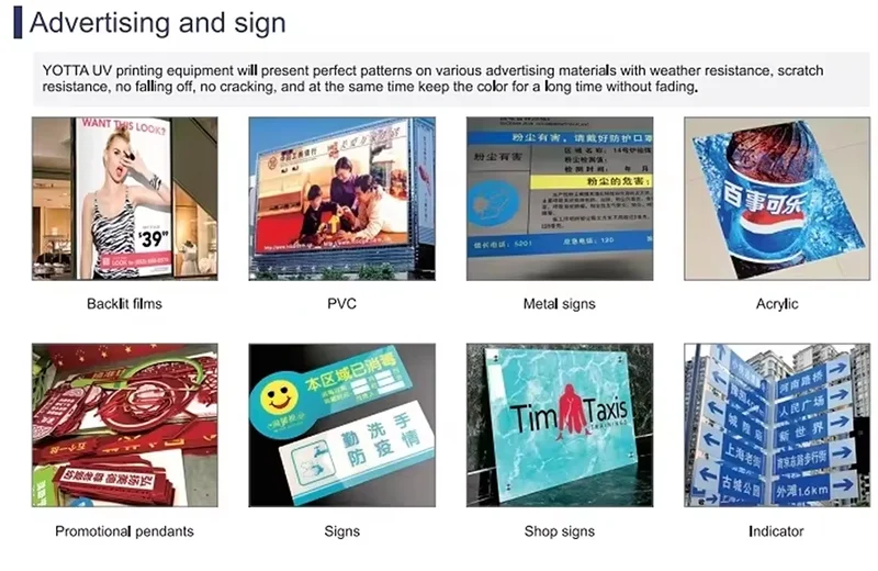 Yotta small High speed A3 3d UV LED dtf Flatbed Inkjet Printer digital printing pvc business card machine for Phone case