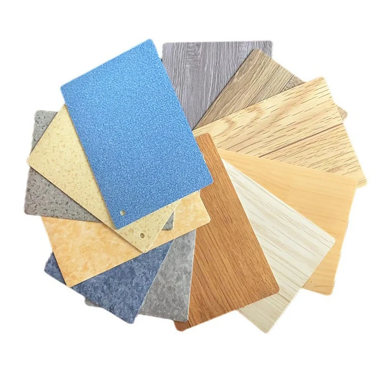 Deck Floor Rolls spc wall panel parquet Homogeneous Vinyl Bacteria-proof Pvc Indoor Uv Coating Vinyl Flooring tiles