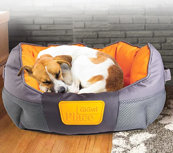 GiGwi manufacturer wholesale washable detachable non-slip bottom dog bed canvas water proof
