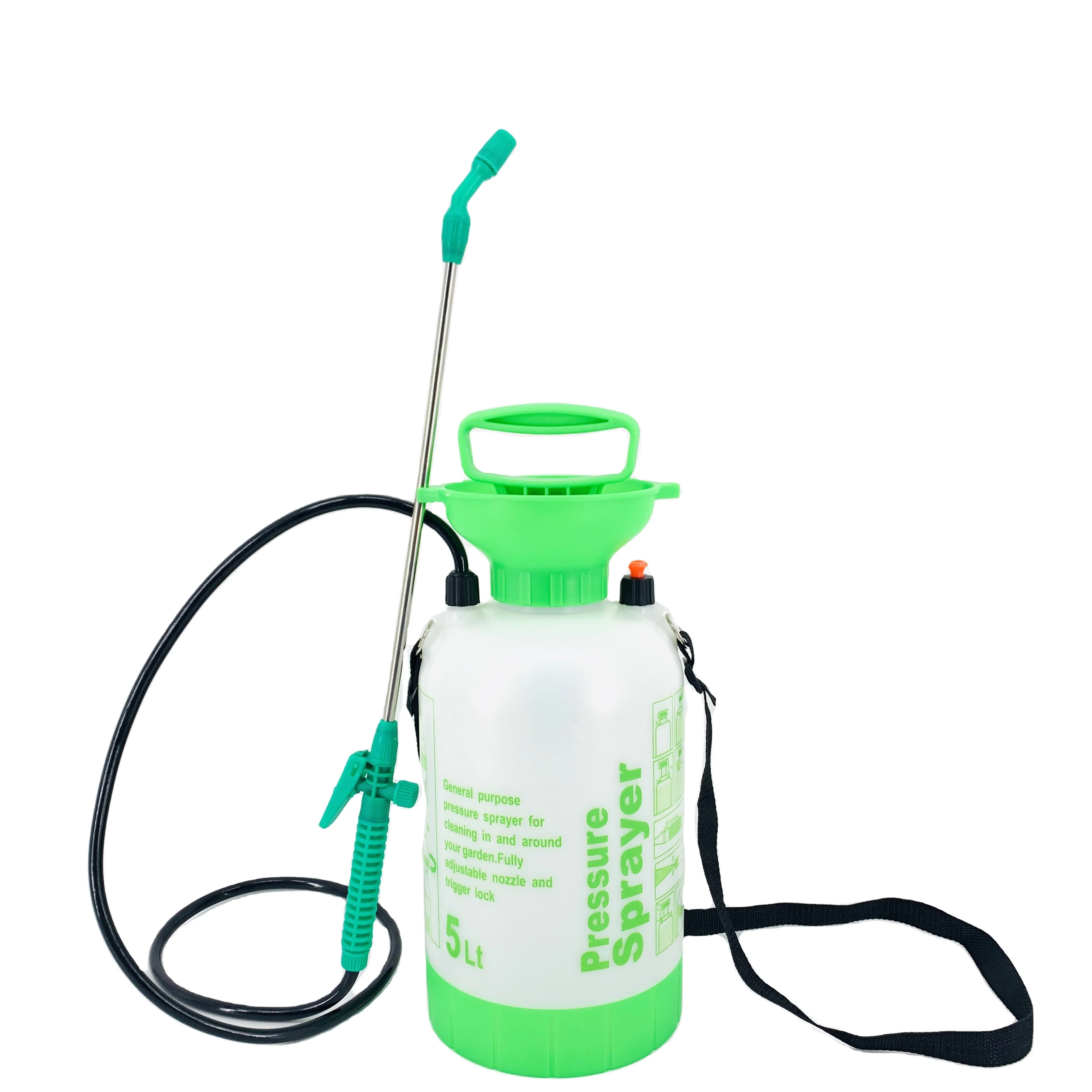 Ранцевый опрыскиватель для сада, сельскохозяйственный опрыскиватель 5 л, ручной распылитель давления (TM-05A)