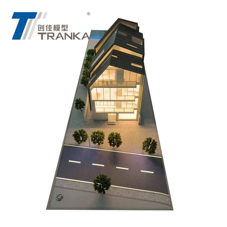 1/100 beach resort miniature design building model for export