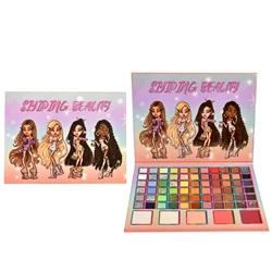 New Ultramo style cosmetic highlighter glitter bratzy girl high pigmented vegan cosmetics makeup eyeshadow maquillaje Palette