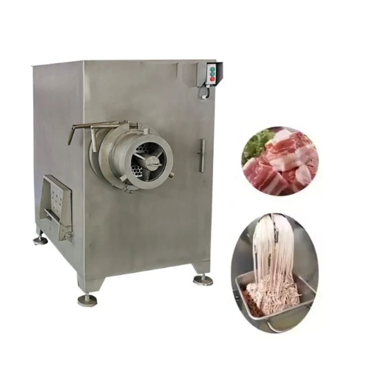 Industrial Commercial Automatic Frozen Meat Mincer Machine Frozen Meat Block Grinder Meat Machine