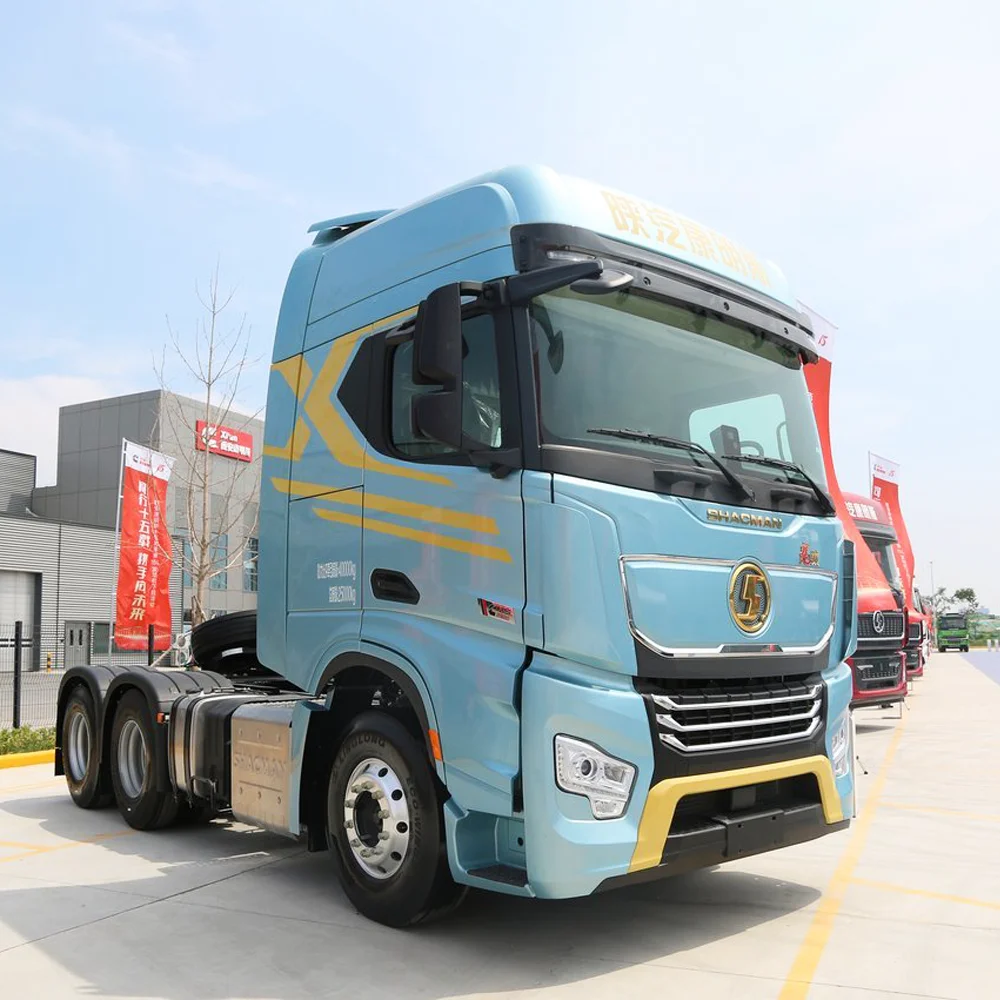 Shacman X3000 F3000 Truck Head 6X4 CNG Prime Mover Tractor Truck 380-450HP Euro 3/4 Shacman Diesel Tractor Truck