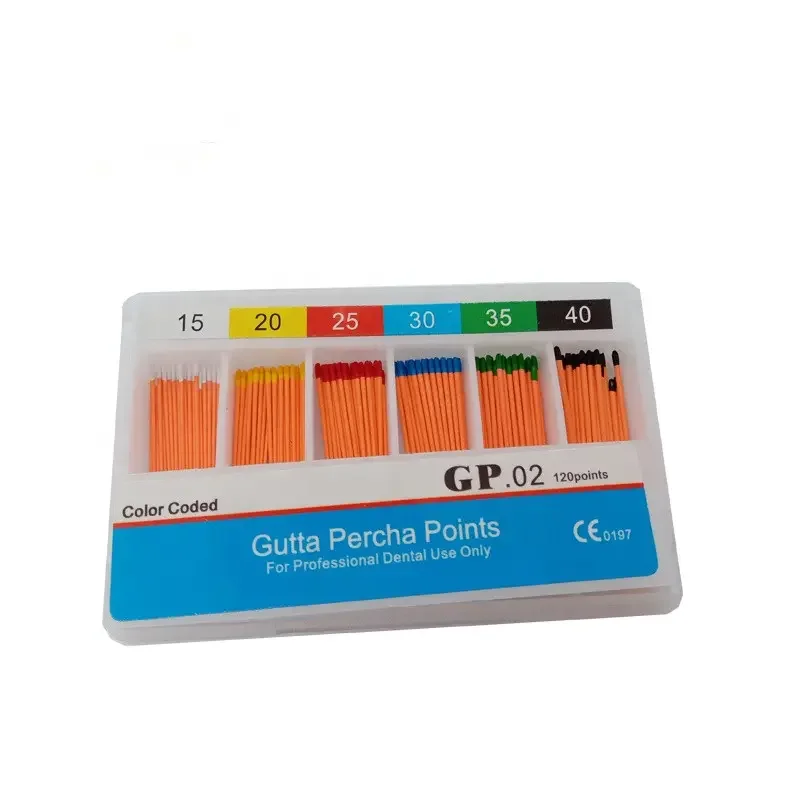 High Quality 02/04/06  taper gutta percha points with cheap price