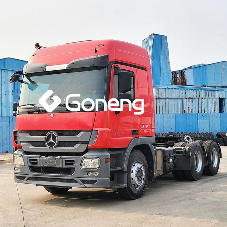 Левый и правый руль б/у mercedes benz actros б/у грузовики Тракторная головка howo 6x4 единицы для продажи