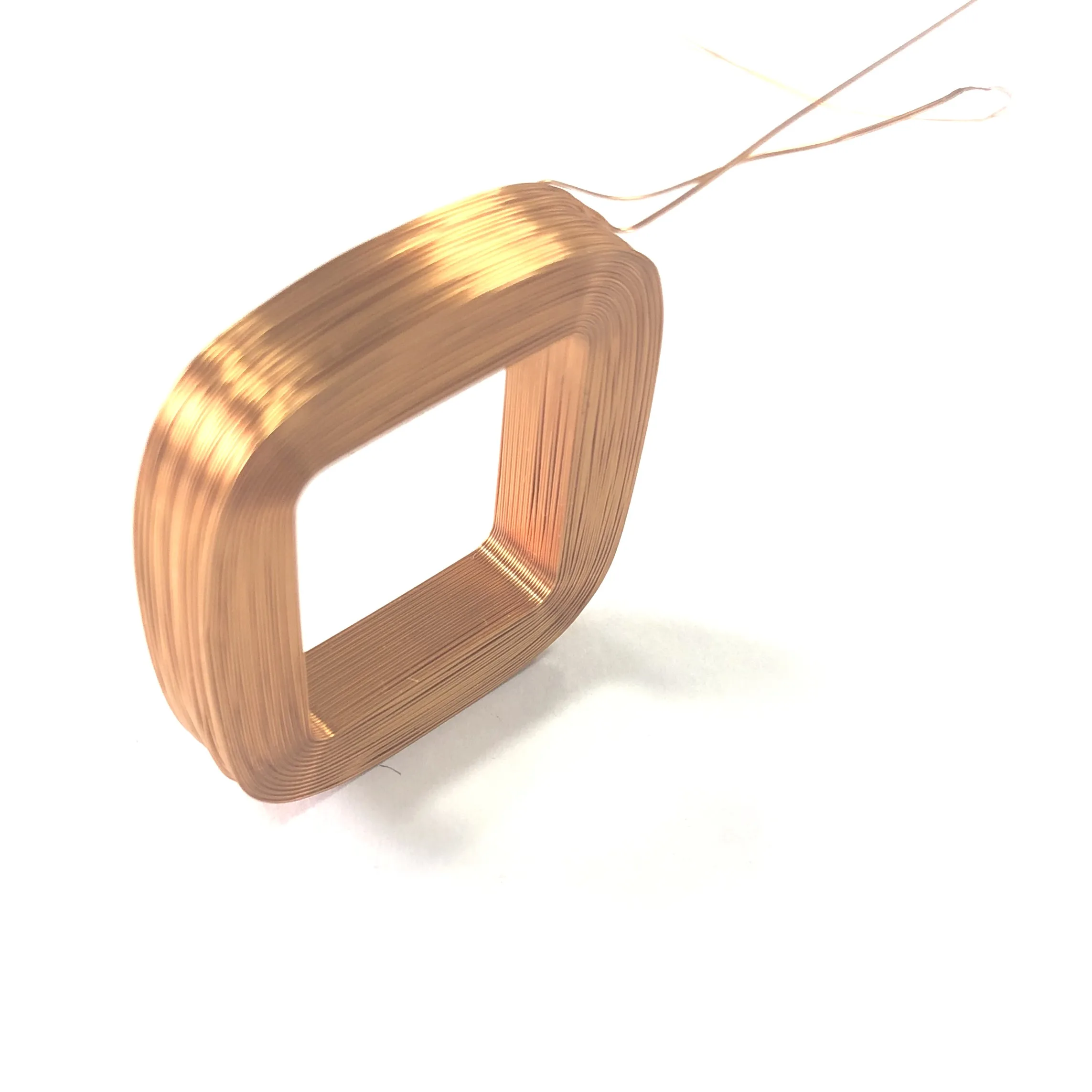 rectangular wire coil winding voice coil actuator