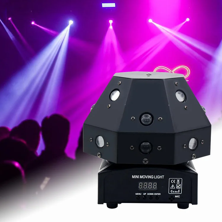 Vorlane low price 3W*16pcs RGBWW 4IN1 led Light Laser Show Light Disco Ball Laser Led Light