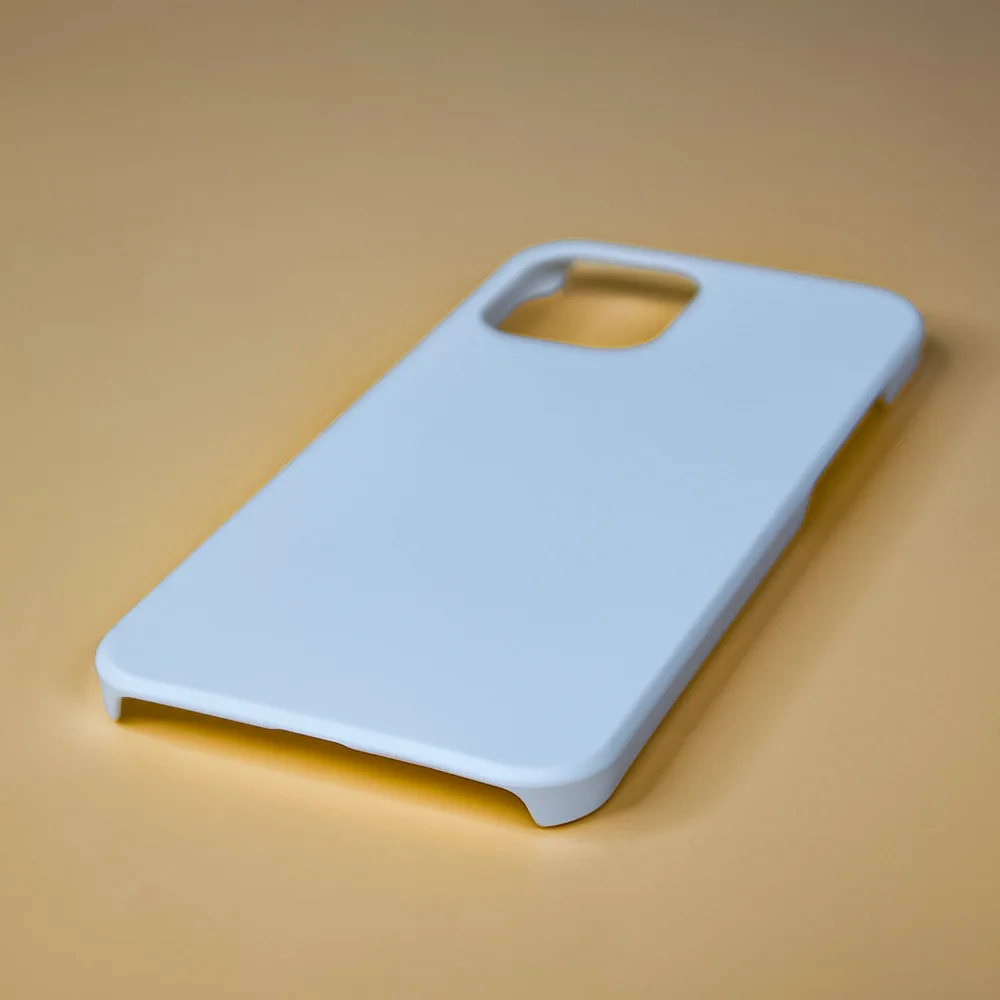 Hot selling 3D Coated PC Sublimation Blank Phone Case Matte Custom Print Sublimation Mobile Cover For IPhone