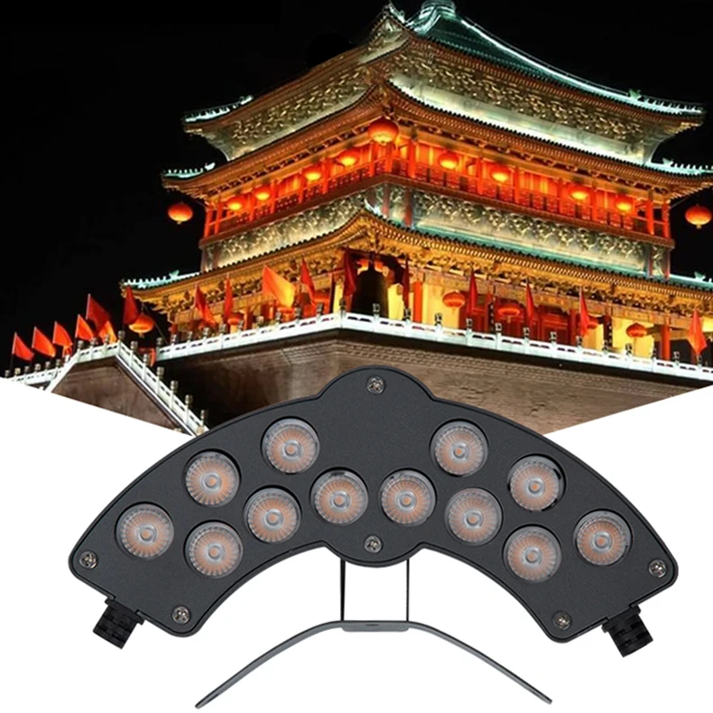 Ancient Building Modern Decoration SMD Corrugated Lamp Waterproof IP65 Outdoor LED Flood Light