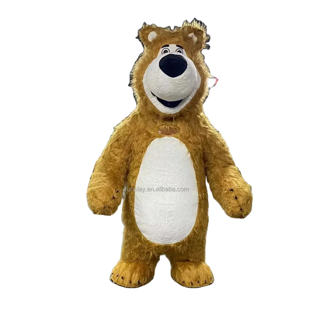 Advertising Inflatable Brown Masha Bear Mascot Costume for Adult Furry Dress for Party for Sale