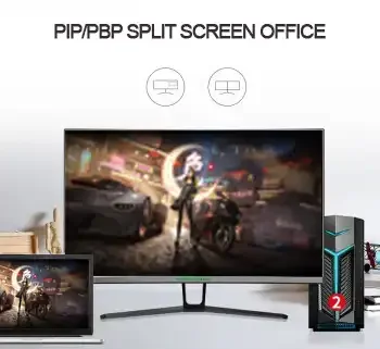 Игровой монитор 27 дюймов изогнутый 1 мс компьютерный экран 1500R