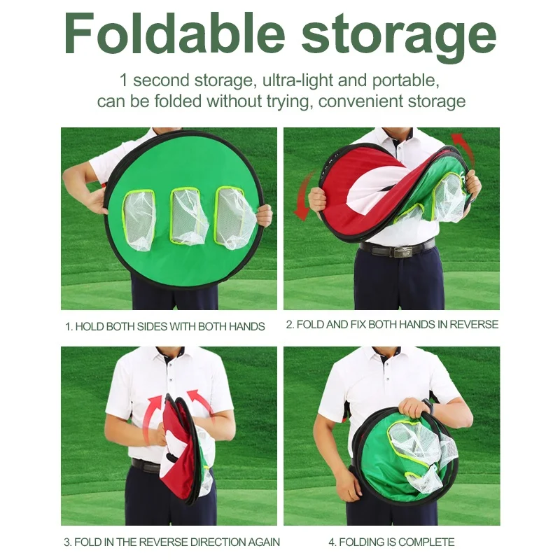 HOW TRUE China Factory Outdoor/indoor Golf Target Accessories Golf Ball Pick Up Tool Golf Chipping Practice Net